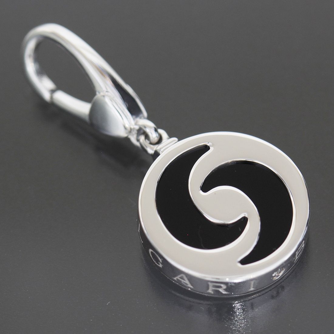 ブルガリ BVLGARI オプティカル ネックレストップ K18WG 箱 3.6g