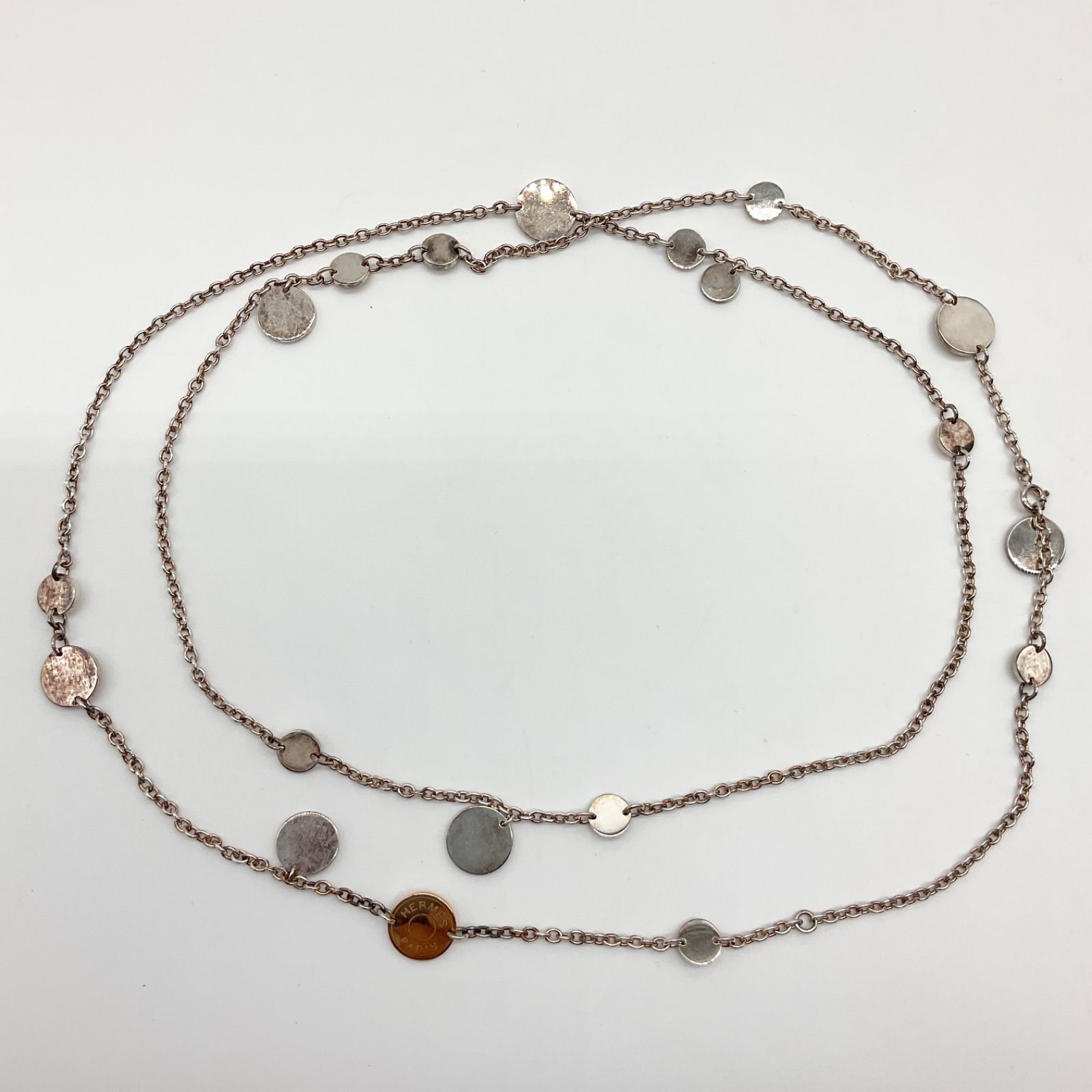 HERMES エルメス ネックレス コンフェッティセリエ ロング HERMES エルメス ネックレス コンフェッティセリエ ロング