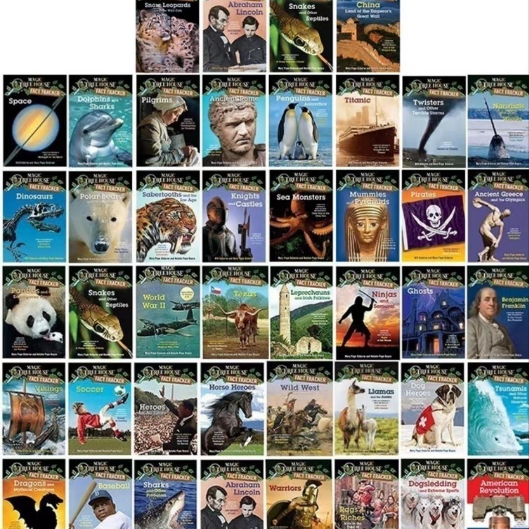 Magic Tree House Fact Tracker 絵本44冊全冊音源付 【公式通販】
