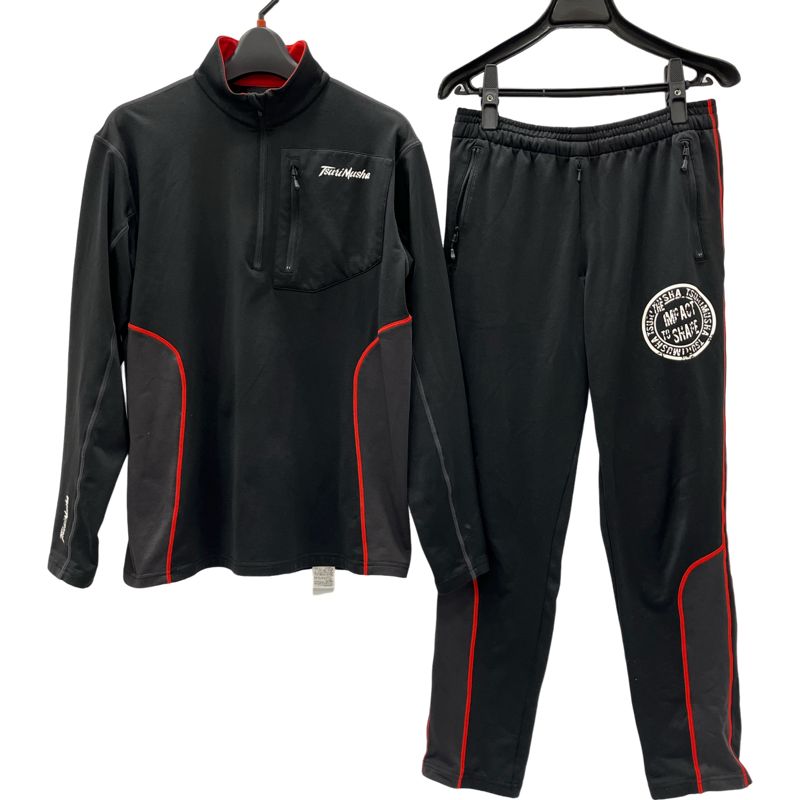 鬼掛 レインスーツ YS104G LL ブラック 鬼掛 レインスーツ YS104G LL