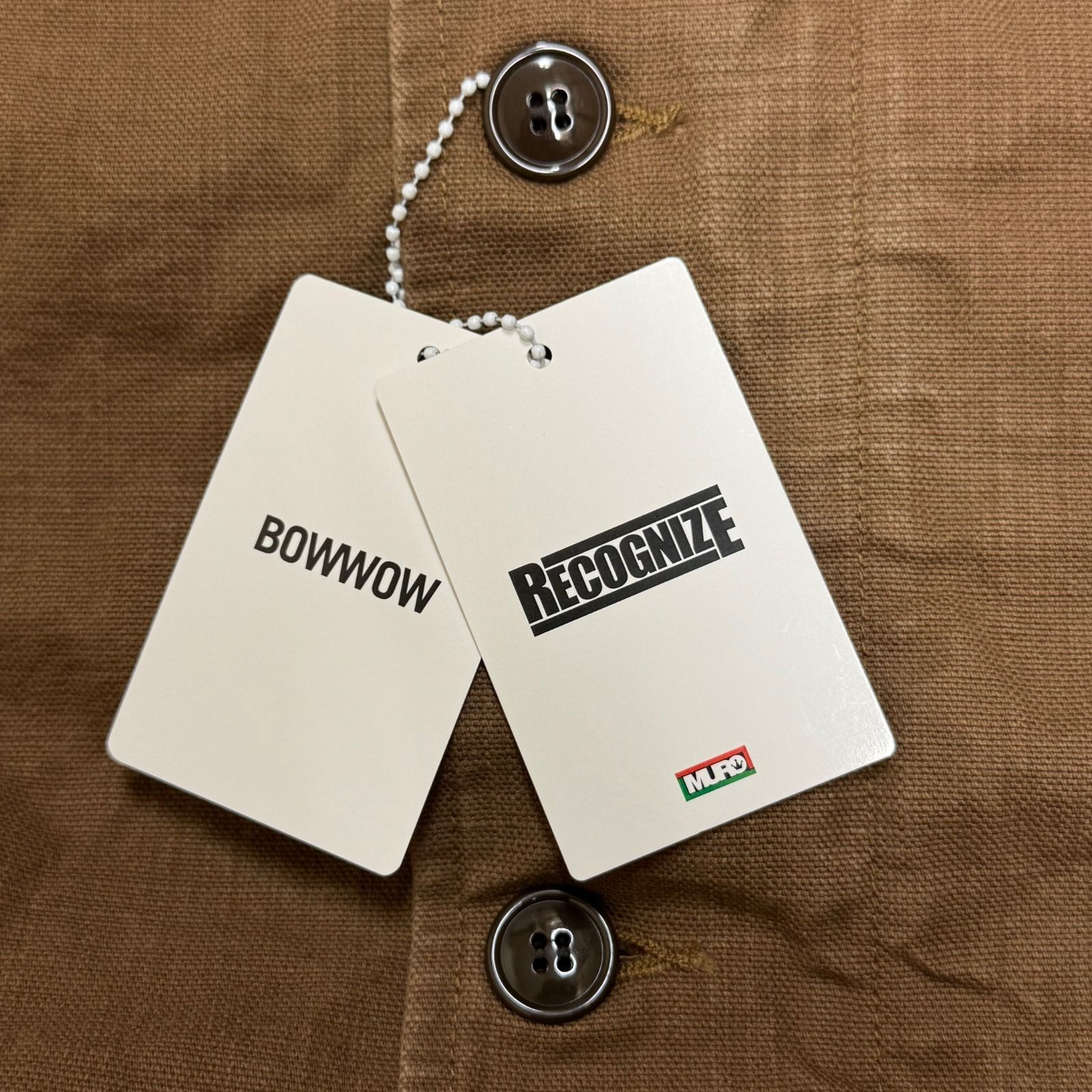 参考上代49500円 未使用品 BOW WOW×RECOGNIZE 24AW DIGGIN