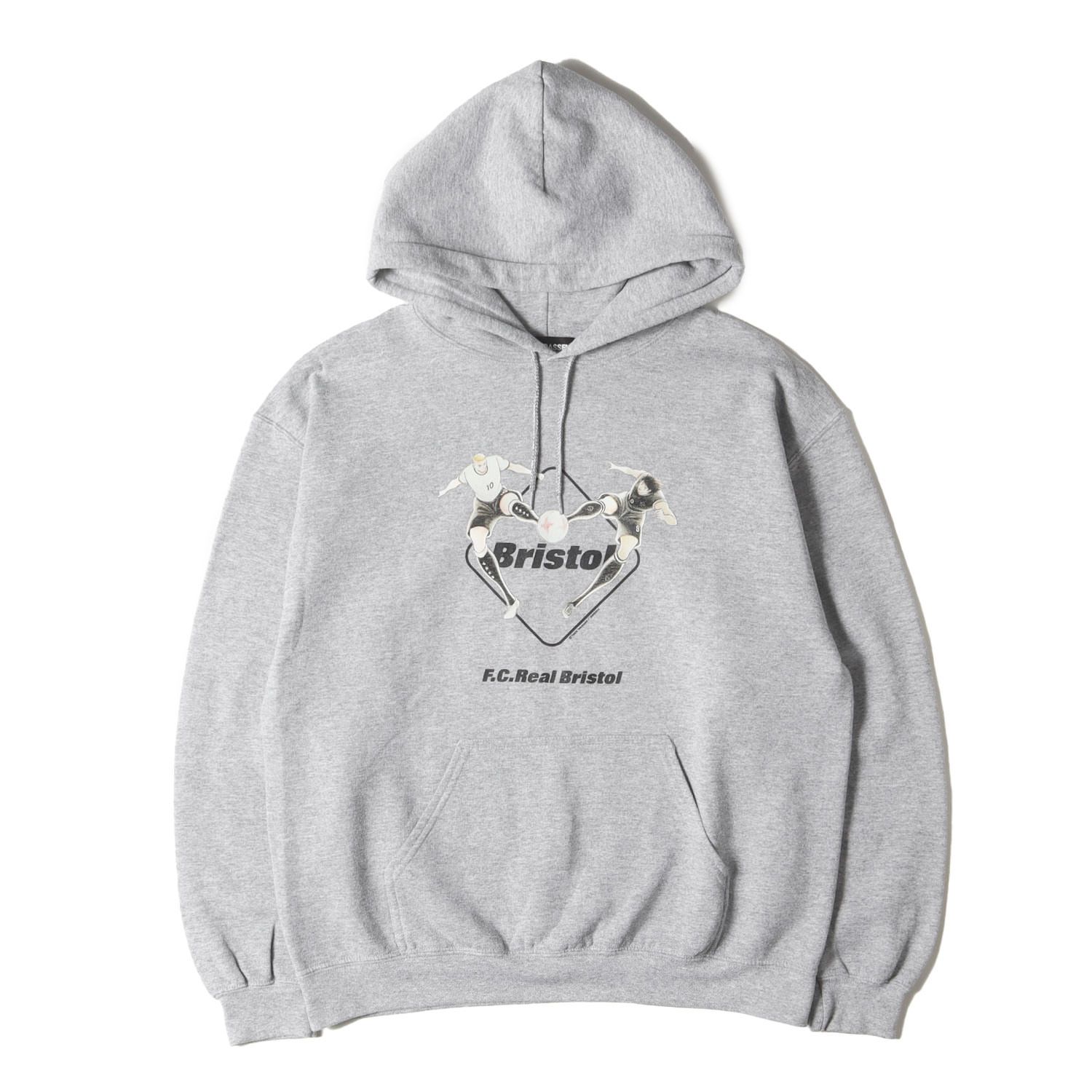 FC Real Bristol パーカー F.C.Real Bristol】TECH SWEAT TEAM BAGGY HOODIE (F.C.Real