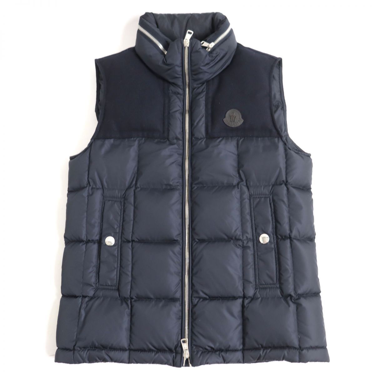 セール大人気 MONCLER - 0サイズ MONCLER CESAR GILET 黒の通販 by