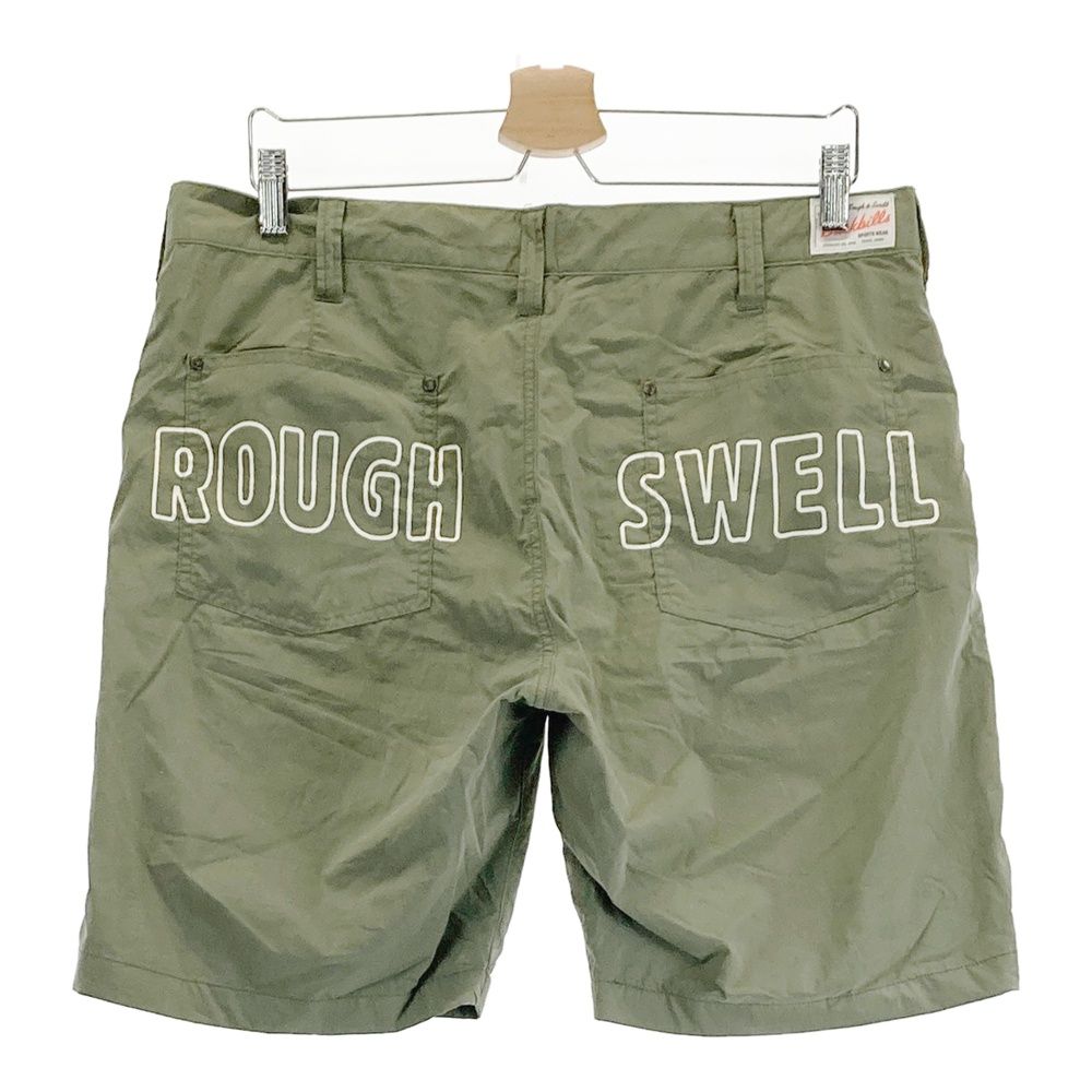 サイズ：XL ROUGH&amp;SWELL ラフアンドスウェル  ハーフパンツ  カーキ系 [240101490273] ゴルフウェア メンズ ストスト ROUGH&SWELL ラフアンドスウェル ハーフパンツ カーキ系 サイズ
