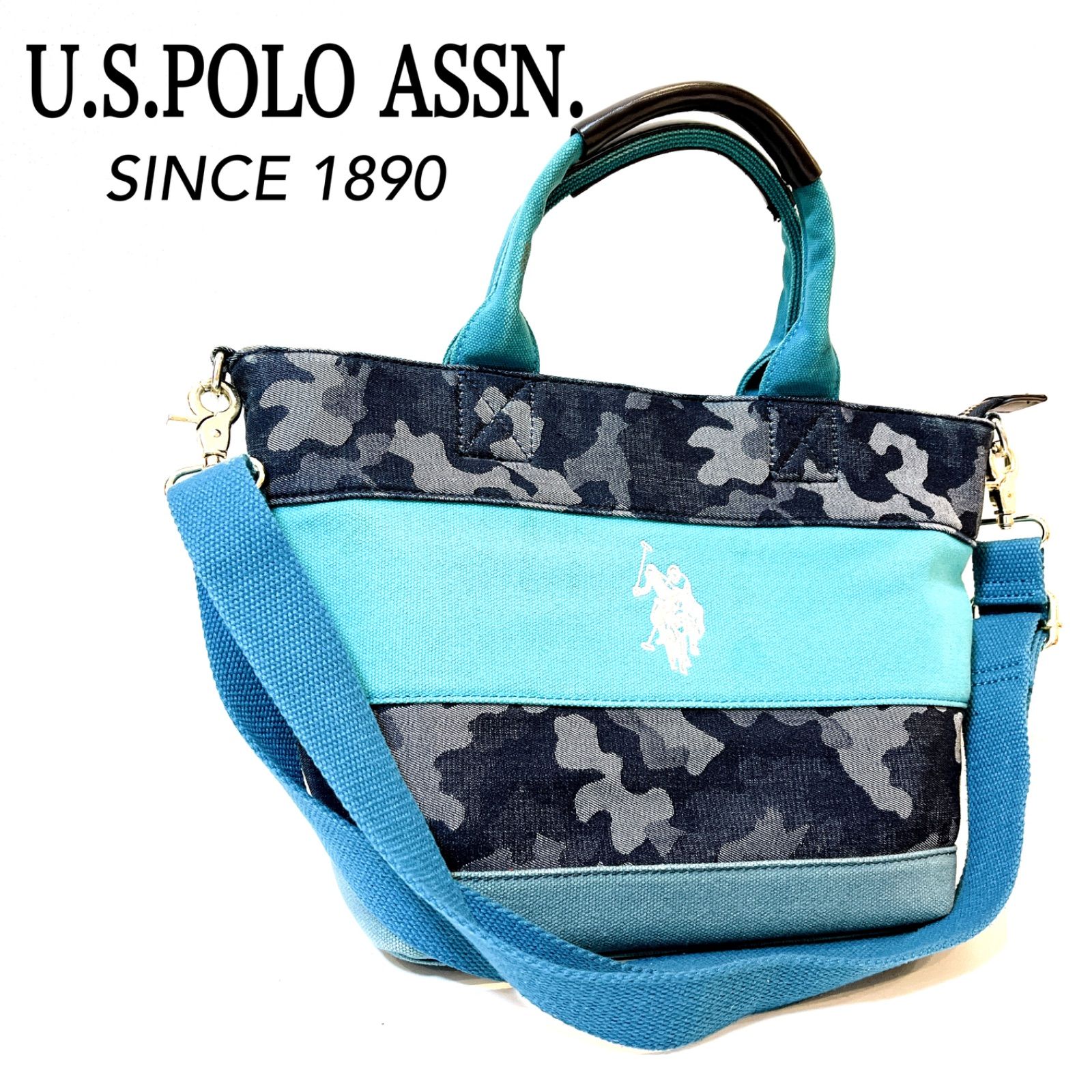 ユーエスポロ アッスン U.S. POLO ASSN. Long Sleeve Crew Neck Solid Thermal Shirt メンズ ト ユーエス ポロ アッスン U.S. POLO ASSN. トートバッグ ショルダー