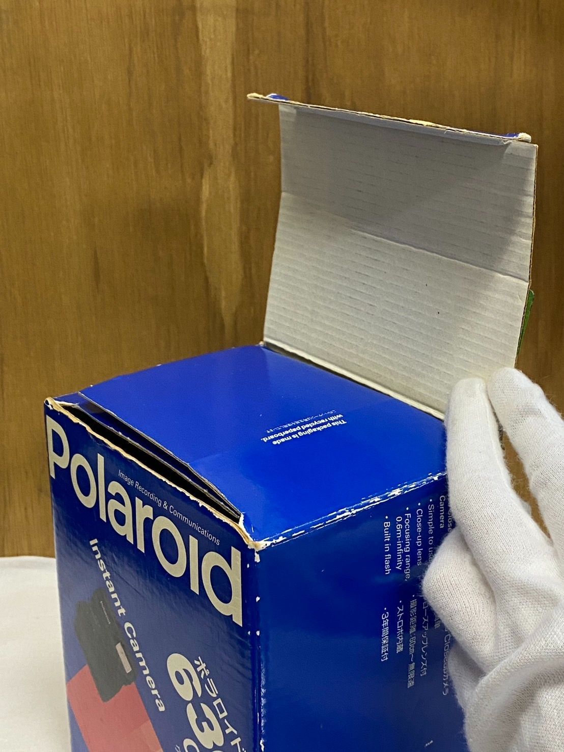 カメラ】ポラロイド636 本体＋未使用フィルムセット／箱・説明書付き