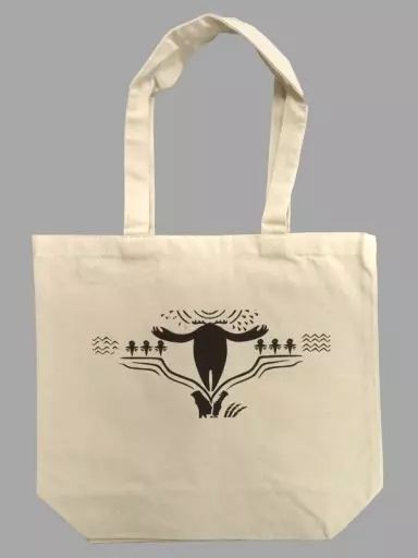 Fate/Grand Order サイン入りトートバッグ 中古】雑貨 壁画・予言 はじまりのトートバッグ 「Fate/Grand