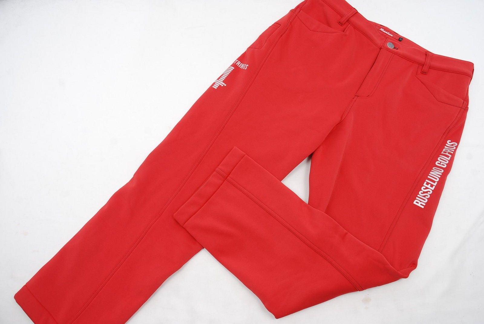 中古 メンズ ラッセルノ RUSSELUNO パンツ 7(3L) 赤 レッド 裏起毛
