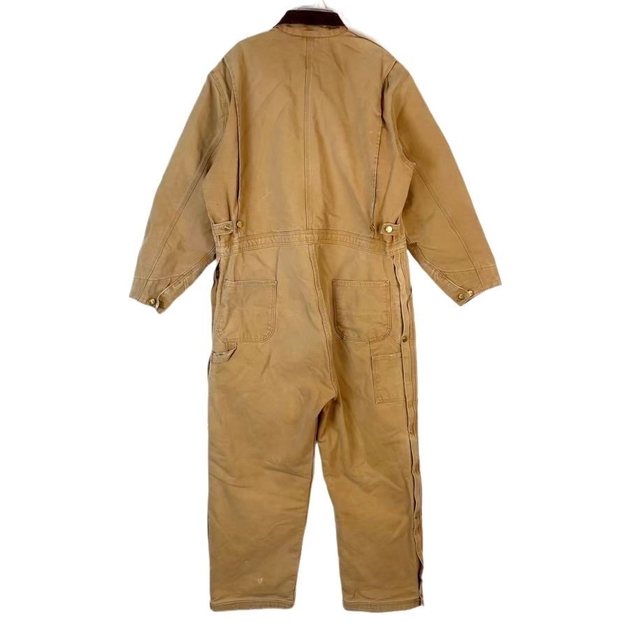 ★USA製★ Carhartt 中綿キルティング　オールインワン　つなぎ ☆USA製☆ Carhartt 中綿キルティング オールインワン つなぎ
