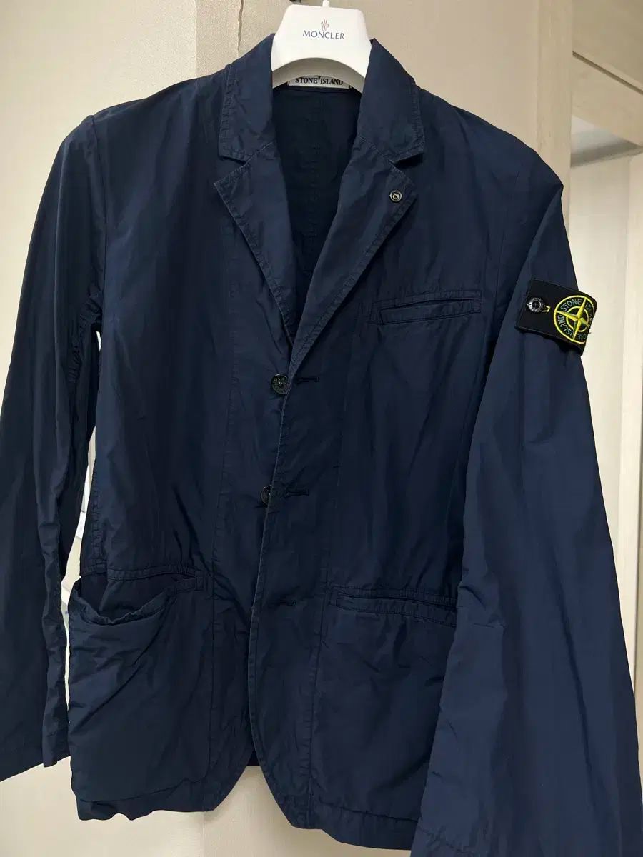 STONE ISLAND ストーンアイランド ネイビー ブレーザー 100
