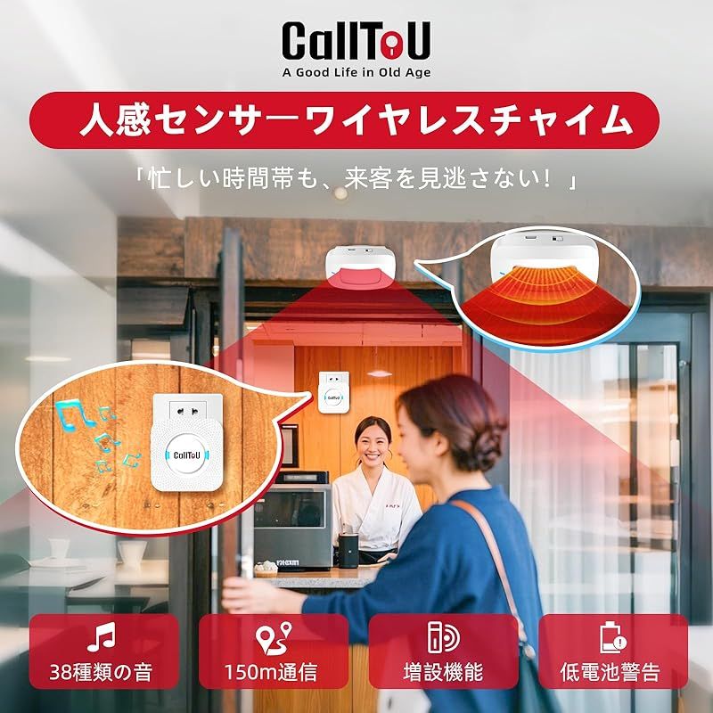 ❤️新品未使用❤️ カメラ スマートドアベル、 ワイヤレス 赤外線 モニタリング ❤️新品未使用❤️ カメラ スマートドアベル、 ワイヤレス