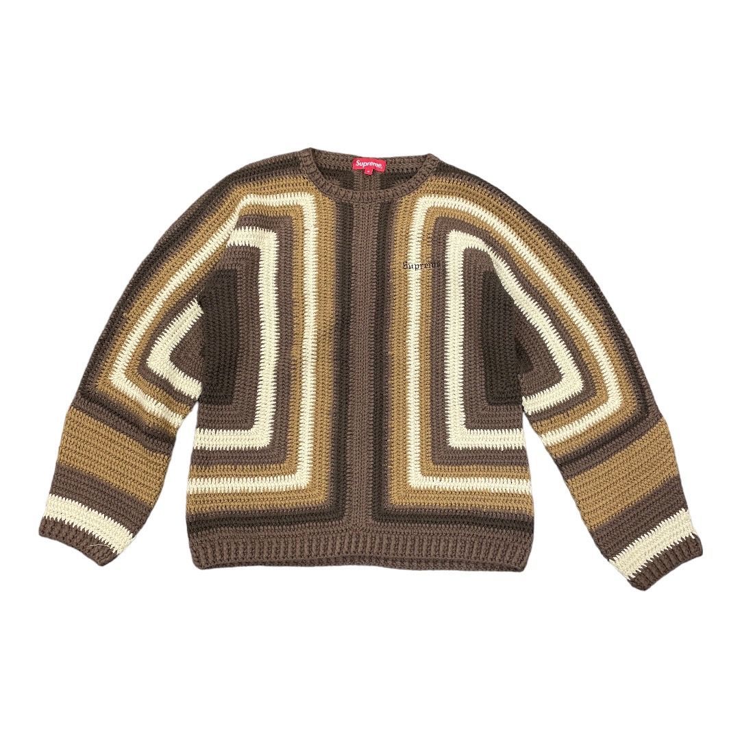 SUPREME 22SS Hand Crocheted Sweater ハンド クロシェット セーター 