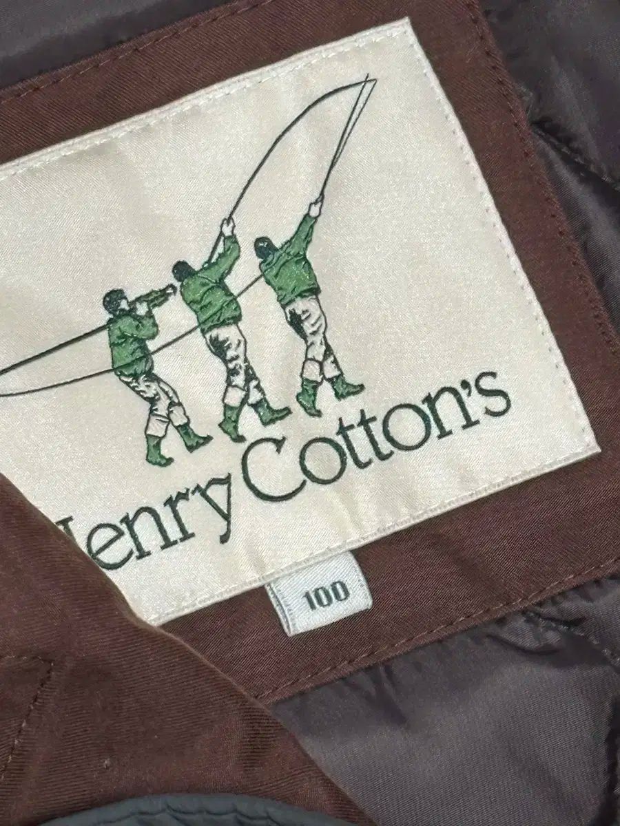 ヘンリーコットンズ パイロット ダウン コート 100 ブラウン KANDAIZUMI_COM