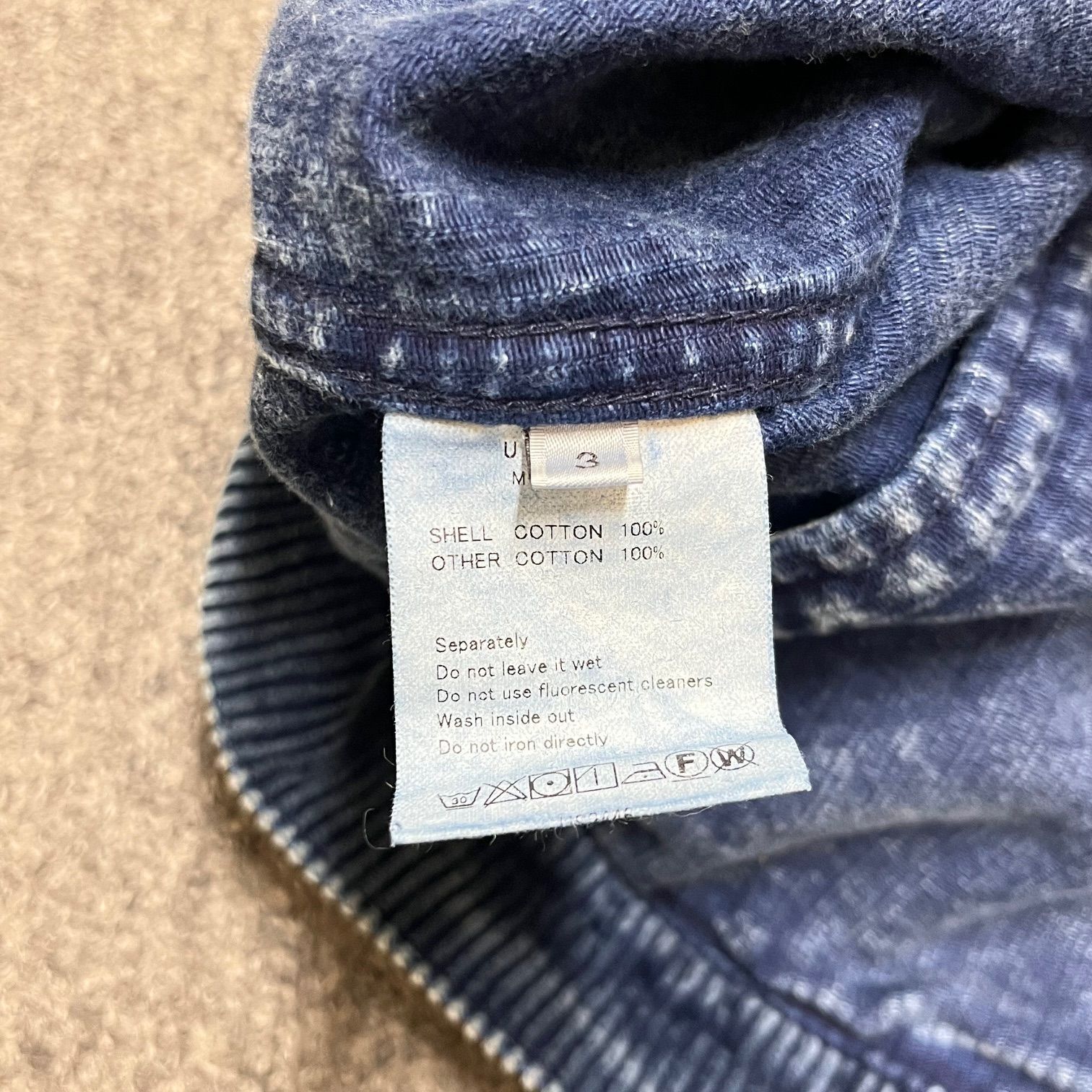 参考上代50600円 UNUSED 24AW Corduroy jacket コーデュロイジャケット