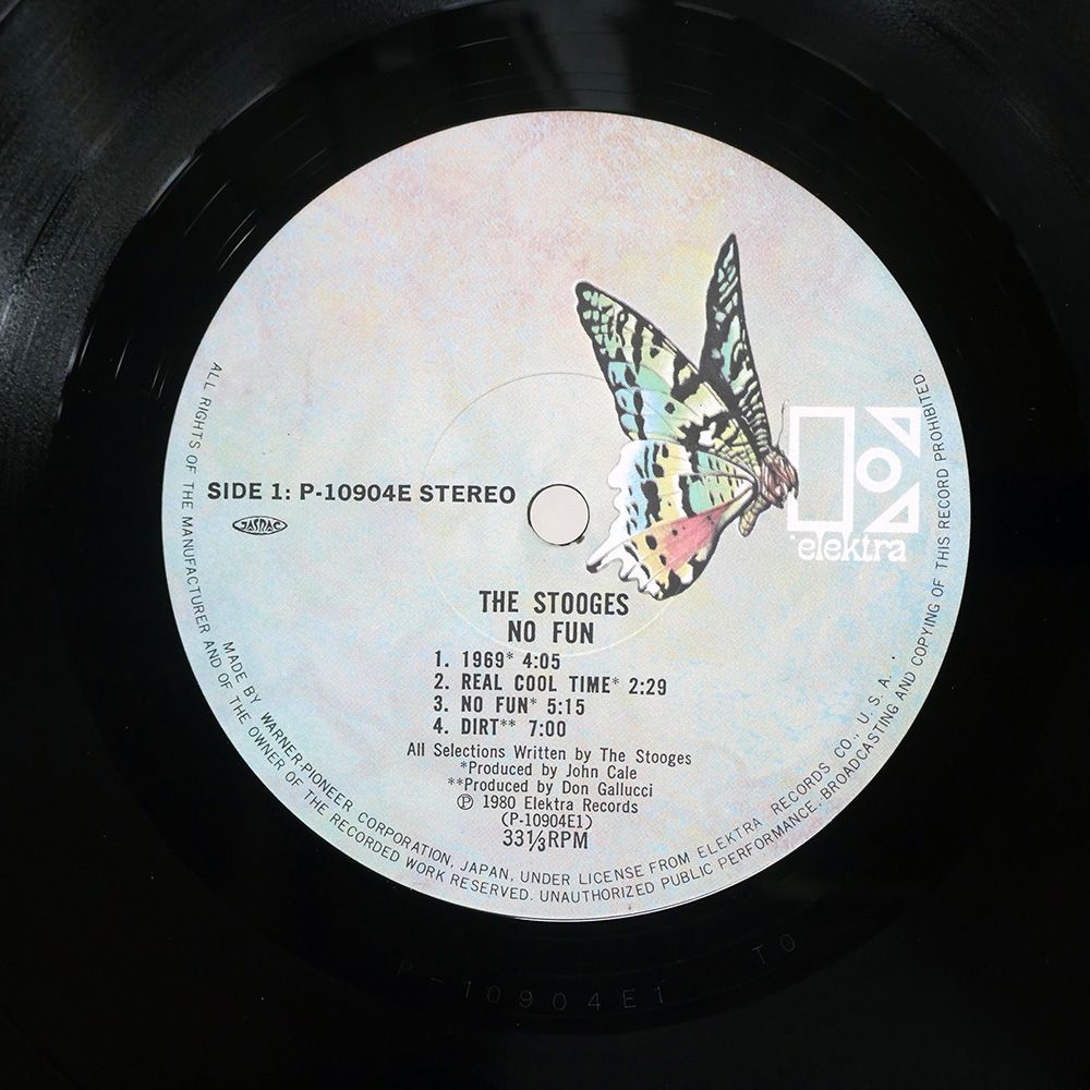 【美品】 Iggy Pop 1st&2nd LP2枚セット！ 国内盤 STOOGES FEATURING IGGY POP/NO FUN/ELEKTRA P10904E LP