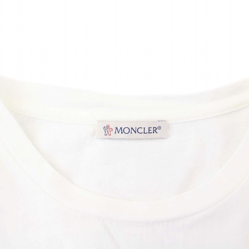 モンクレール 20SS T-SHIRT GIROCOLLO Tシャツ 白