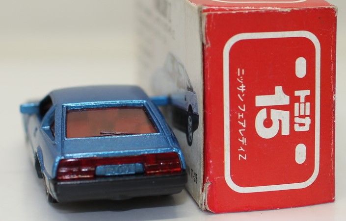 USED トミカ 日本製 15 日産 フェアレディZ 1/61 箱 赤TOMYロゴ