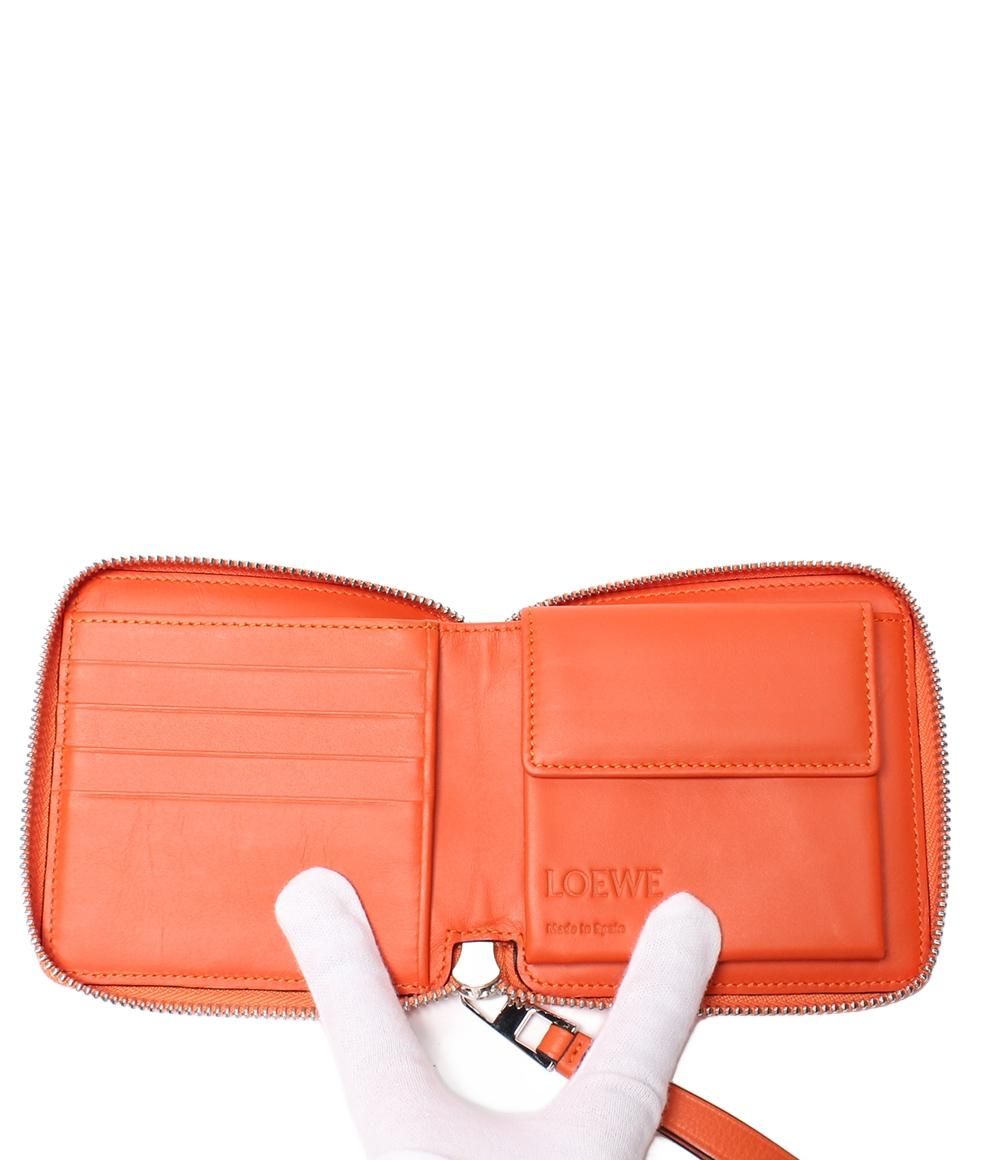 質イコー 良品 ロエベ LOEWE アナグラム ロゴ ブックカバー／ノートカバー スエード×レザー 質流 ロエベ アナグラム キーホルダー C821232X02 カーフ⁄真鍮 レディース