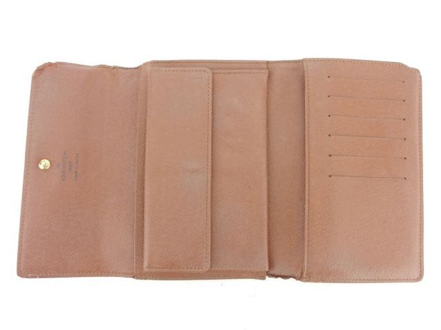 m74　トレゾールエテュイパピエ　モノグラム　ルイヴィトン　三つ折り財布　長財布 branddepot-tokyo_g1426