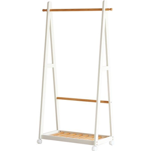 ツートンハンガー ナチュラルホワイト 販売 【組立品】【】 ツートン