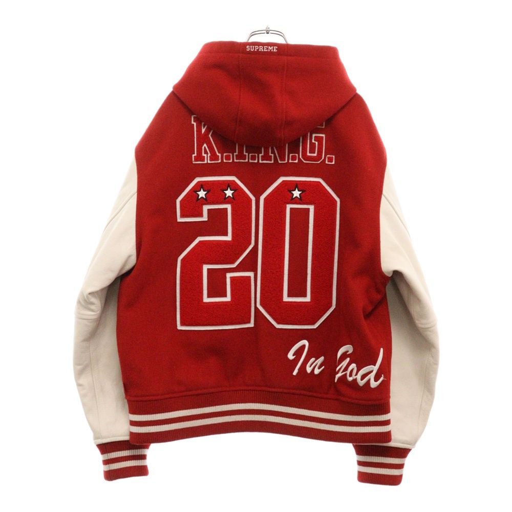 ジャケット・アウター Supreme 20AW King Hooded Varsity Jacket