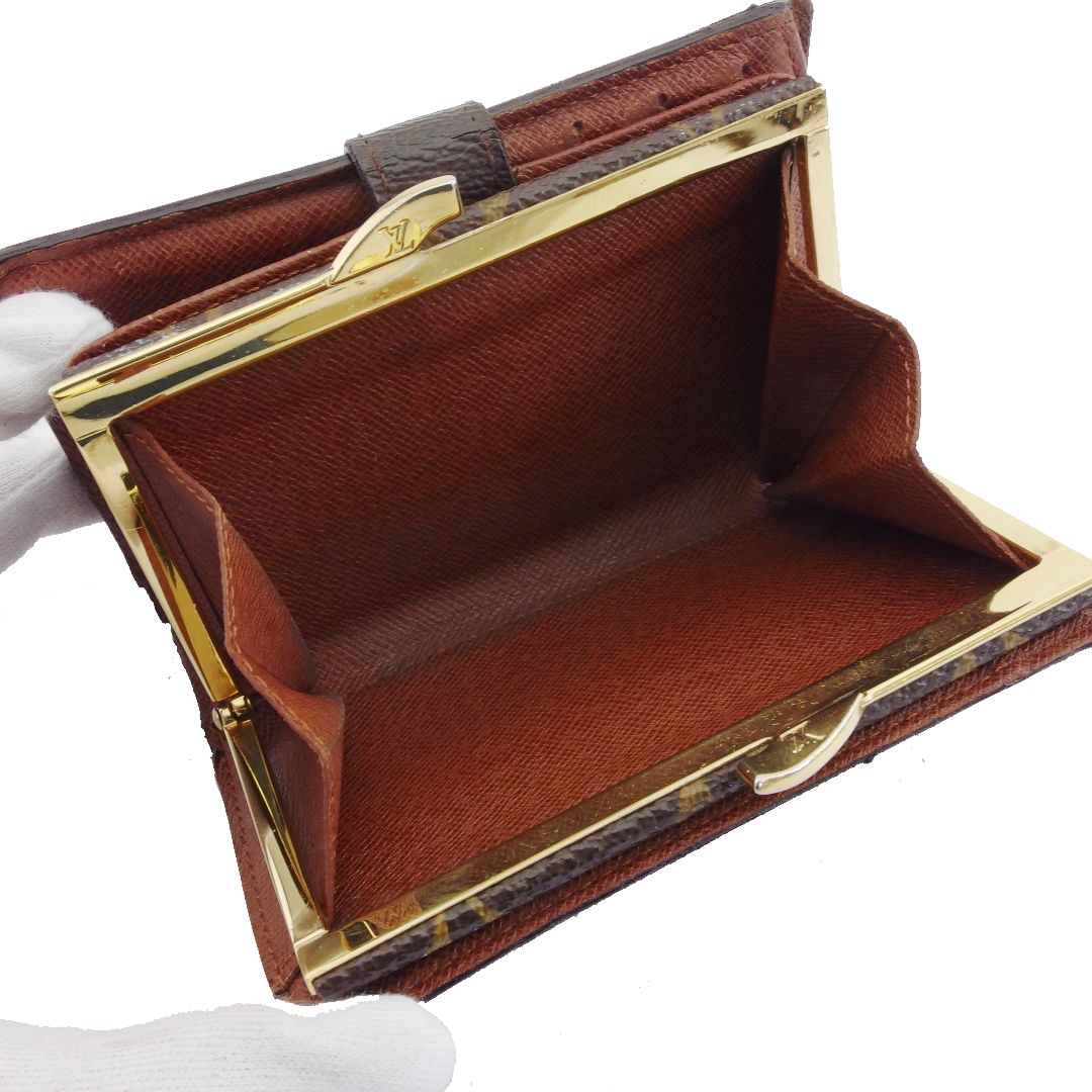 ルイ・ヴィトン LOUIS VUITTON 二つ折り財布 モノグラム ポルト
