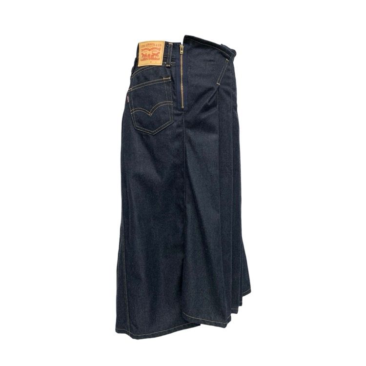 ko Levi's Junya Watanabe デニムスカート Junya Watanabex Levi's デニムミディスカート - メルカリ