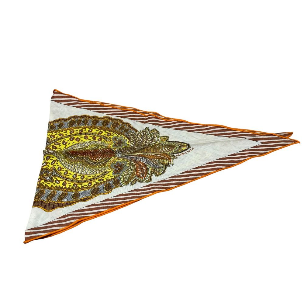 オレンジ×ブラウン