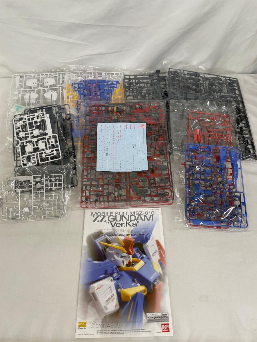  1 100 MG MSZ 010 ダブルゼータガンダム Ver Ka 機動戦士ガンダムZZ その他 ガンプラ