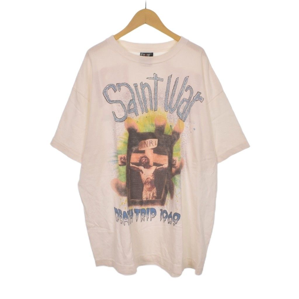 セントマイケル SAINTMICHAEL SAINT WAR Tシャツ 半袖 プリント