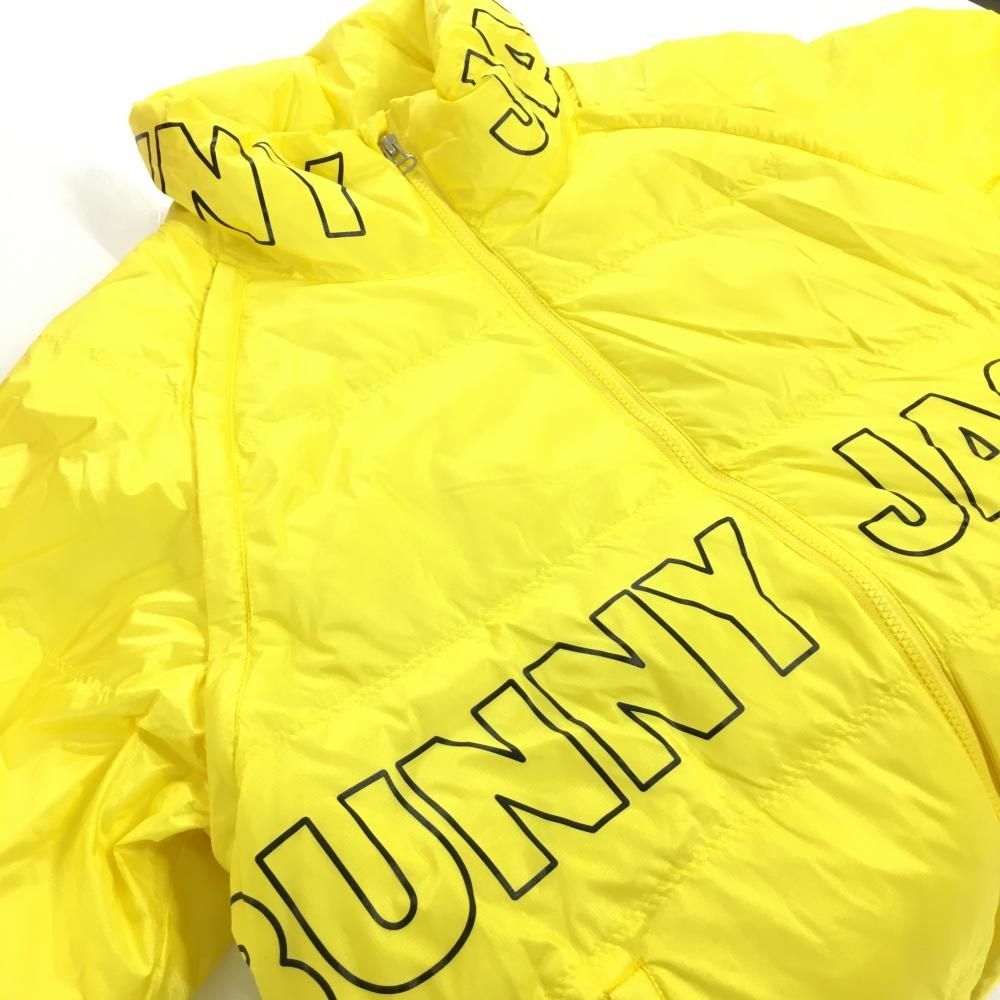 超美品】ジャックバニー 2WAY中綿ナイロンジャケット イエロー×黒