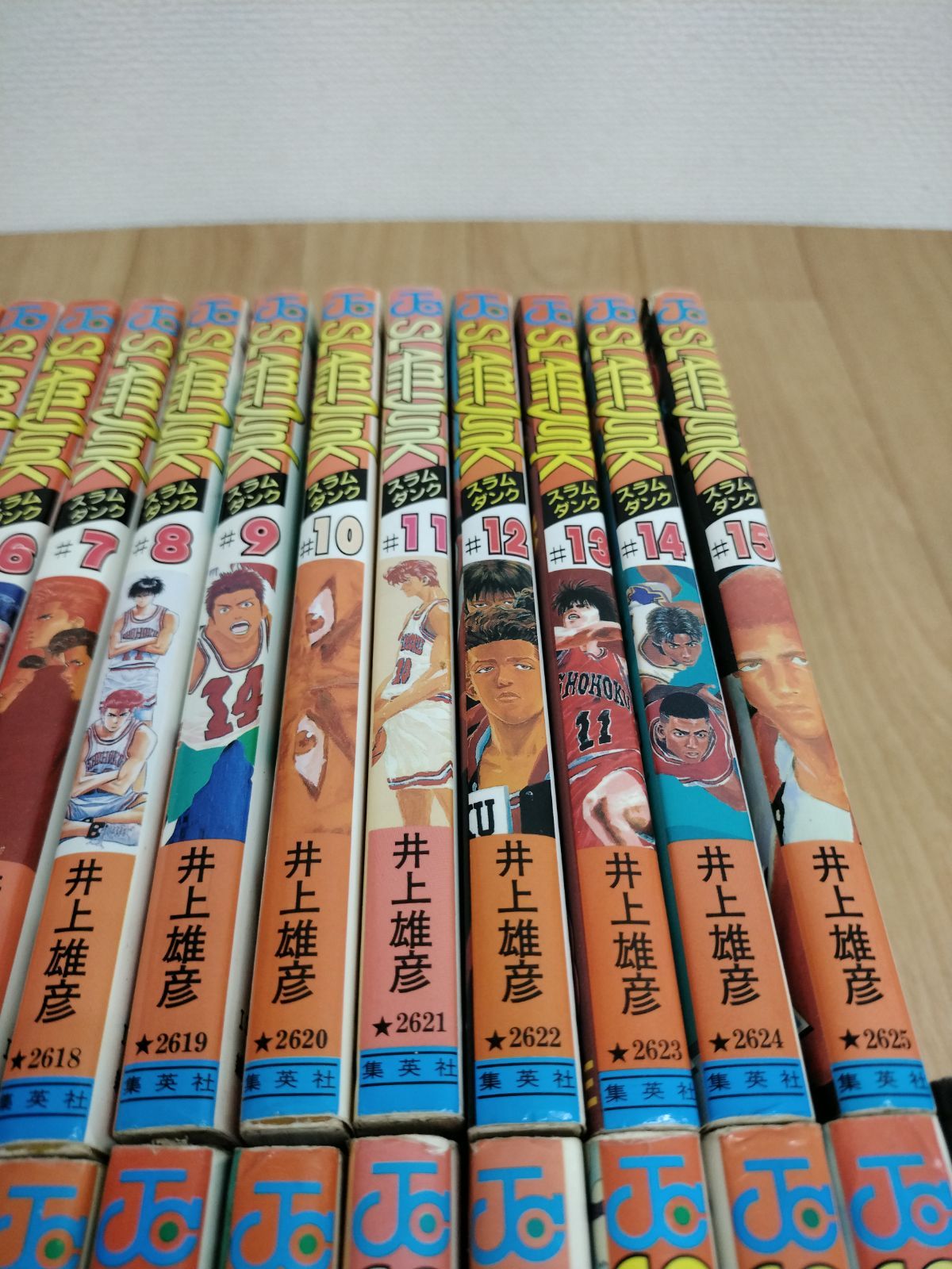 SLAM DUNK 漫画セット 超安い 井上雄彦氏によるSLAM DUNKの桜木花道とTACHIKARAの