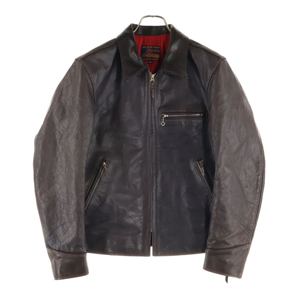 Cole Haan ブラックレザージャケット（ダブルライダーススタイル） Cole Haan ブラックレザージャケット（ダブルライダーススタイル