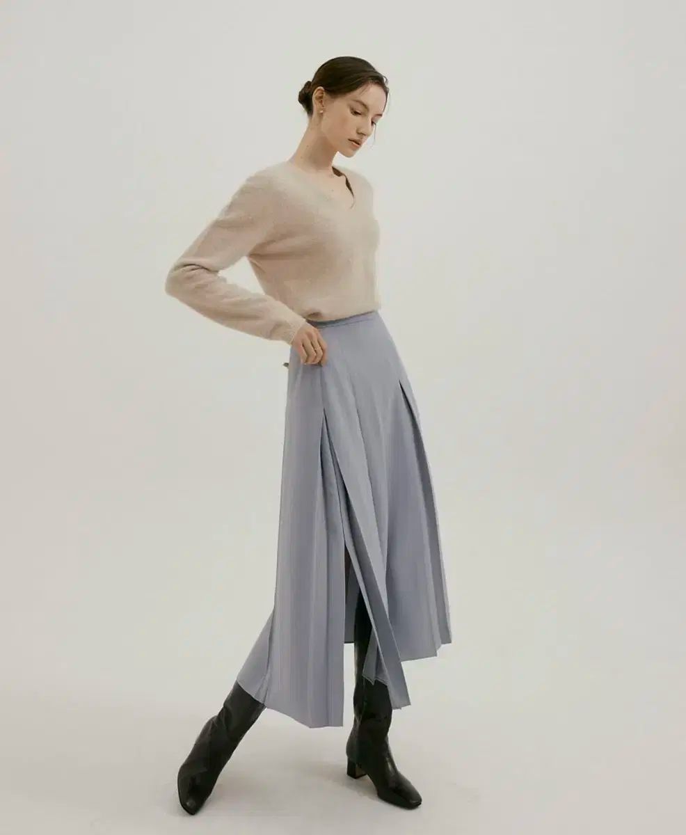 シエ トゥー スリット スカート ロングxs