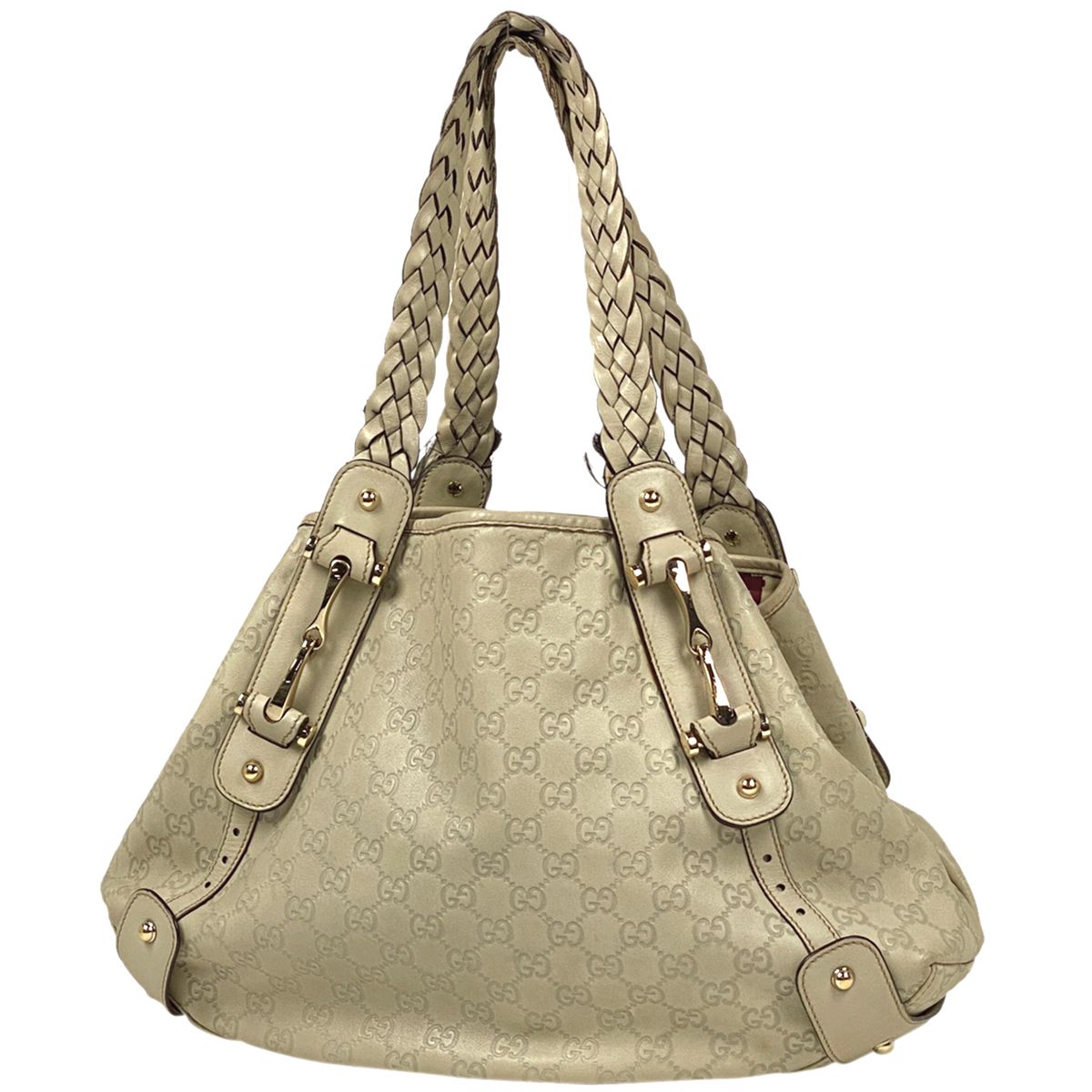 楽天市場】【バッグ】GUCCI グッチ グッチシマ ホースビット トートバッグ ショルダーバッグ セミショルダー 肩掛け レザー ピンクブラウン系  145994 【中古】 : Blumin 楽天市場店