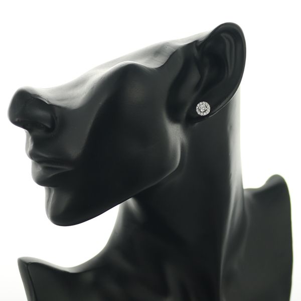 フォーエバーマーク ピアス ダイヤ ダイヤモンド 0.34ct/0.22ct  