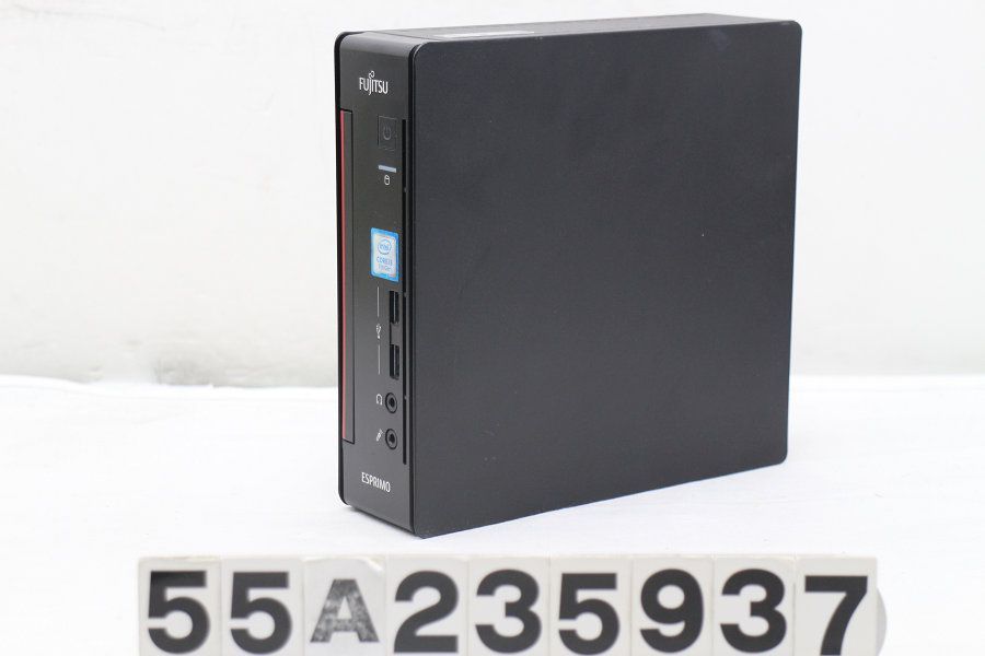富士通 ESPRIMO Q556/R Core i3 7100T 3.4GHz/8GB/128GB(SSD)/RS232C/Win10 【55A235937】