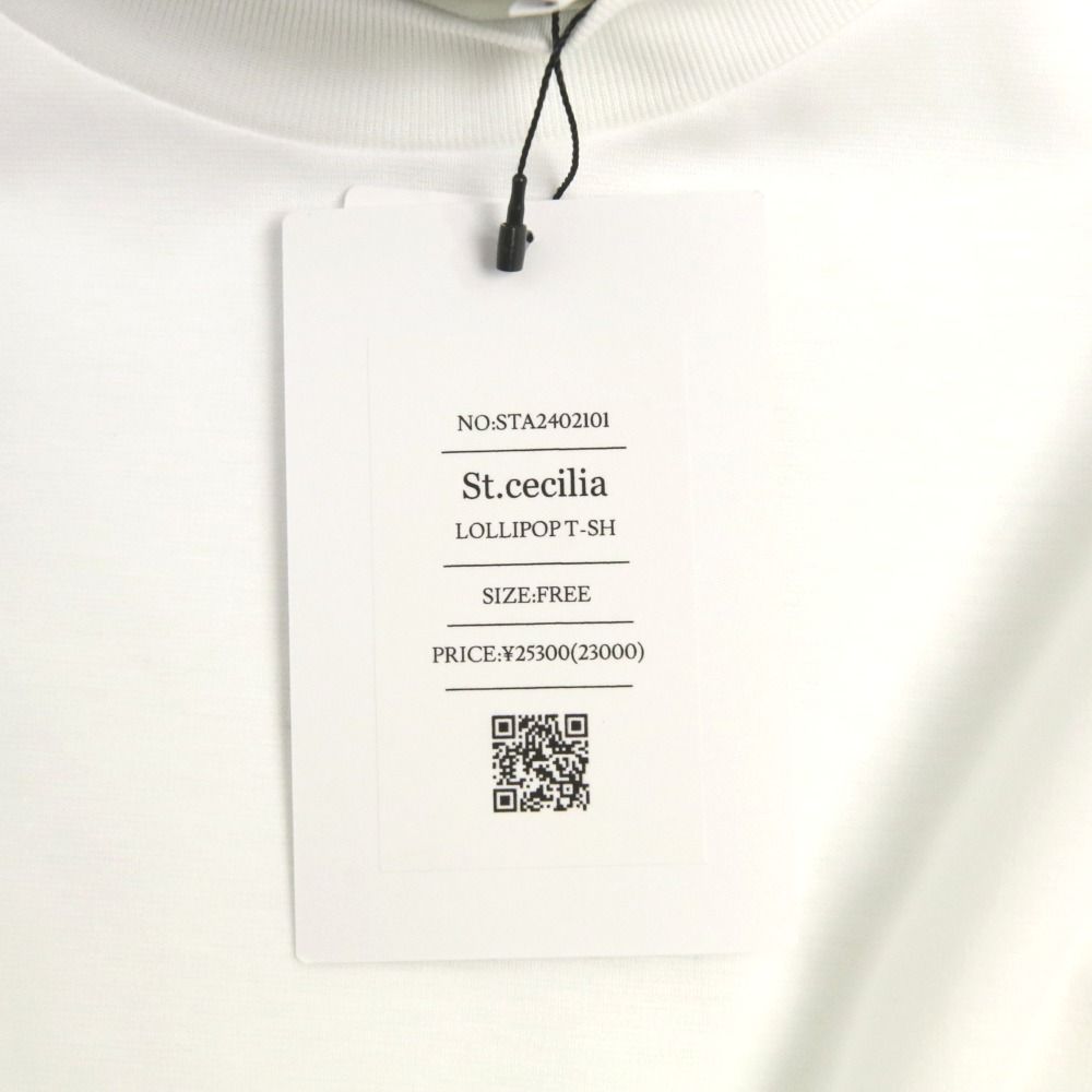 未使用 St.cecilia セントセシリア ロリポップ Tシャツ ブラウス 