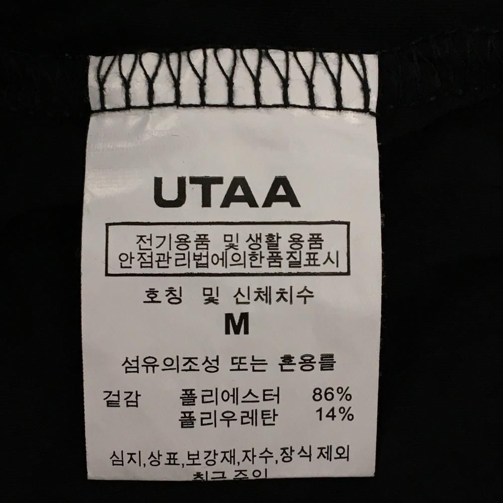 UTAAユタ　半袖タートルネック　sizeS　ホワイト UTAAユタ半袖タートルネックsizeMホワイト
