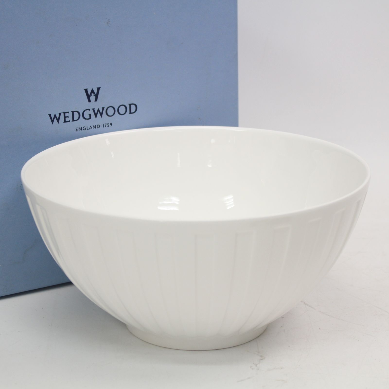 513)Wedgwood ウェッジウッド ナイト&デイ 24.5cm サラダボウル - メルカリ