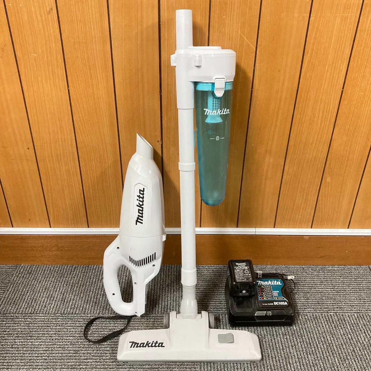 マキタ 充電式クリーナー CL108FDSTW カプセル式 10.8V Typ.5Ahバッテリ・充電器付 makita掃除機 マキタ 正規店 1年保証] 充電式 コードレス クリーナー CL108FDSTW