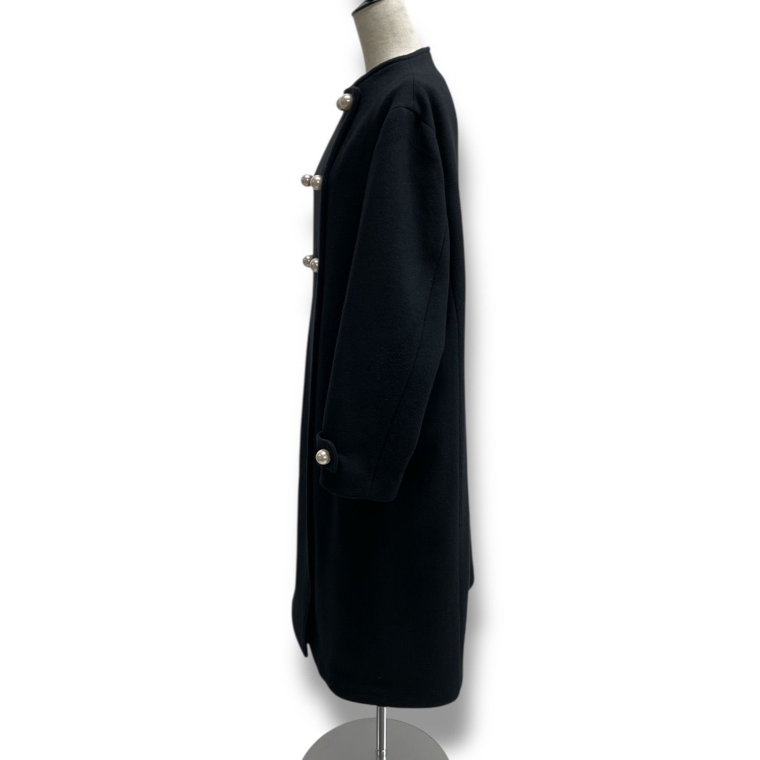 STINA closet スティナ クローゼット Pearl button coat パールボタン
