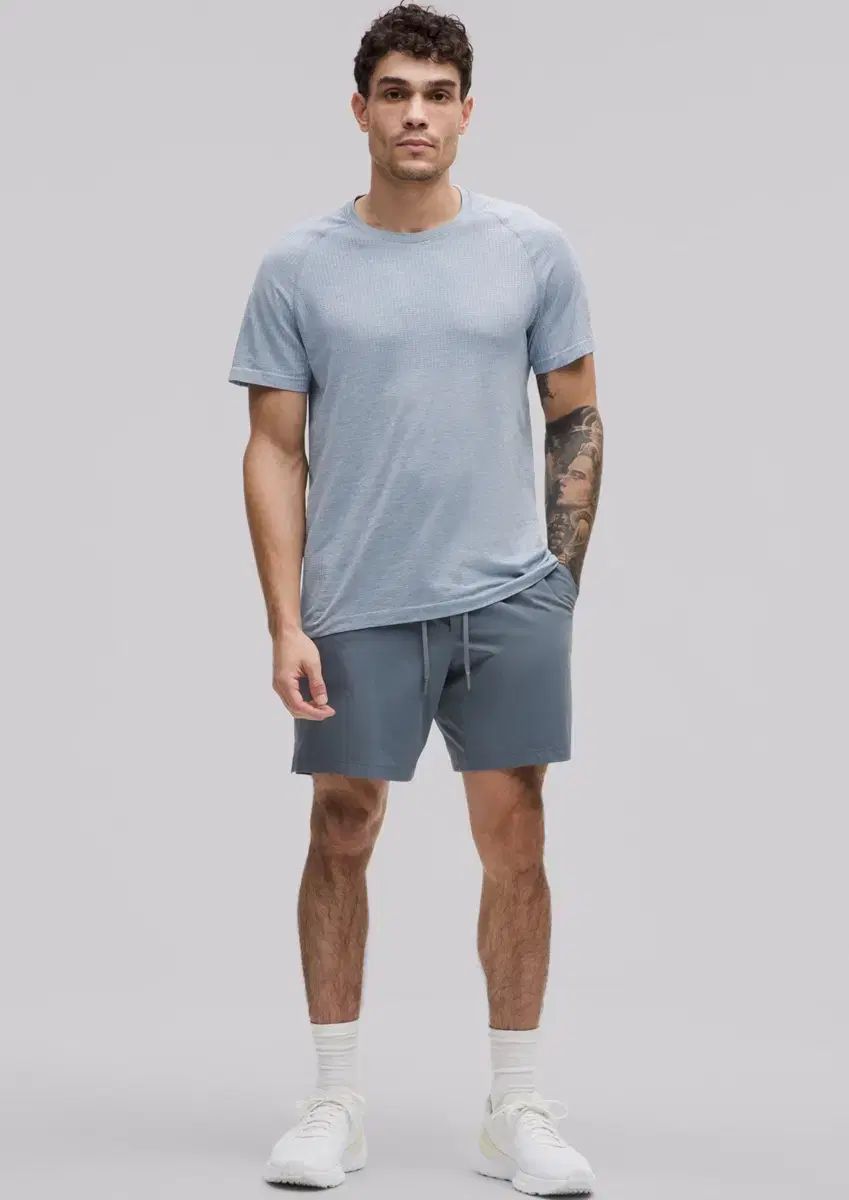 lululemon ルルレモン 金属 風 テック ショート スリーブ 半袖 販売