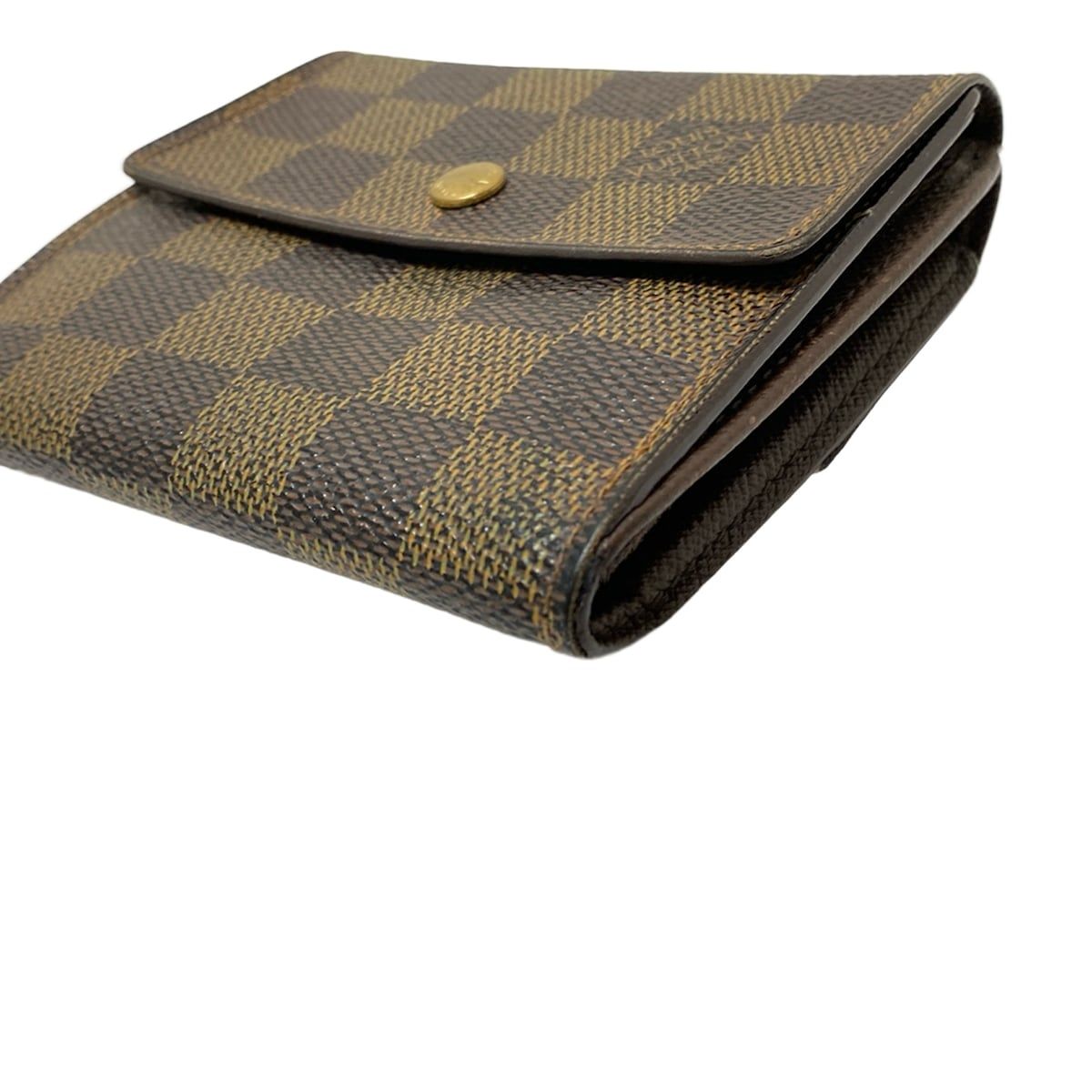 【ゆうきち】LOUIS VUITTON 　ポルト・モネ　ダミエ・エべヌ ルイ・ヴィトン ダミエ・エベヌ ポルトフォイユ・ヴィクトリーヌ