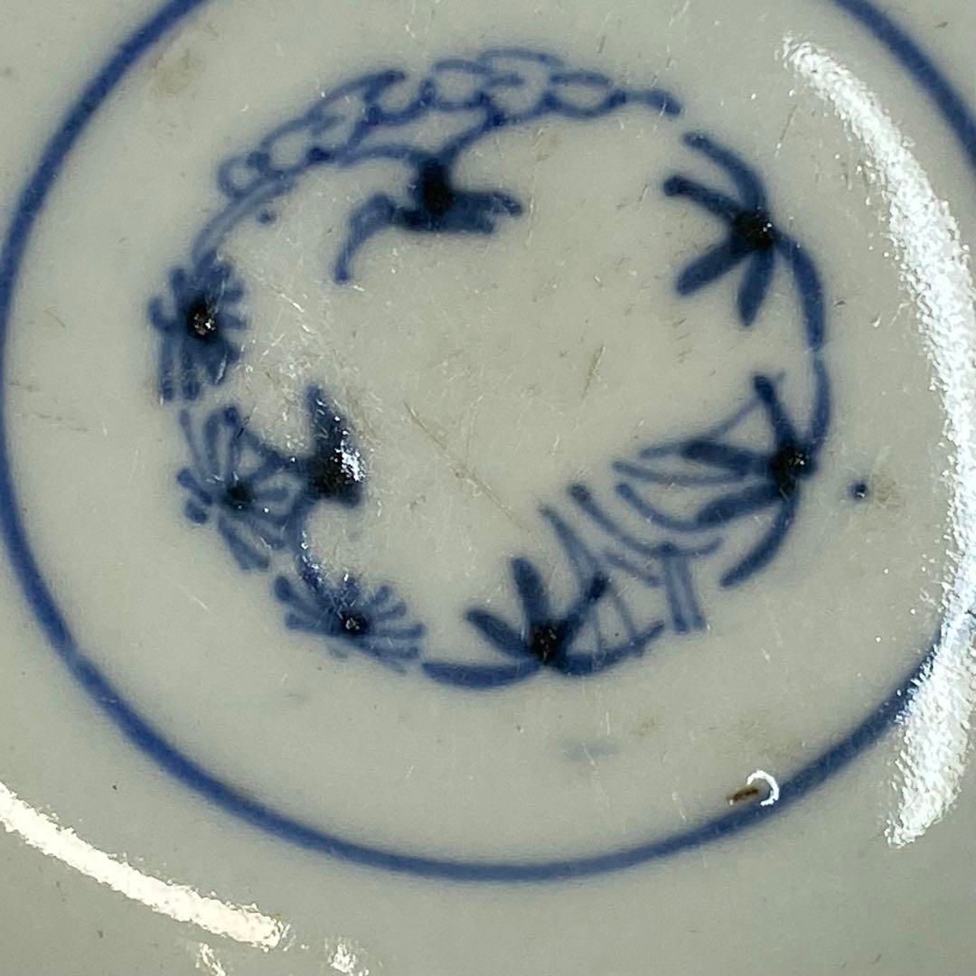 古伊万里 染付 蛸唐草 蓋茶碗等 身9 蓋10 東な6-0514① - メルカリ