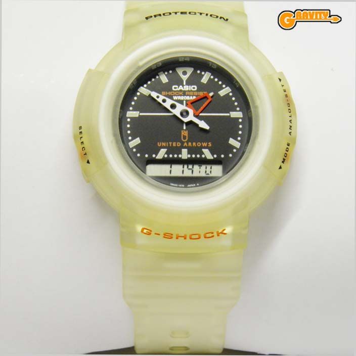 gshock ユナイテッドアローズ　アナログ　初代 最新レビュー！ 初代アナログG-SHOCKをフルメタルで再現した