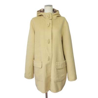 ヘルノ HERNO コート ダッフル アンゴラ 40 ベージュ