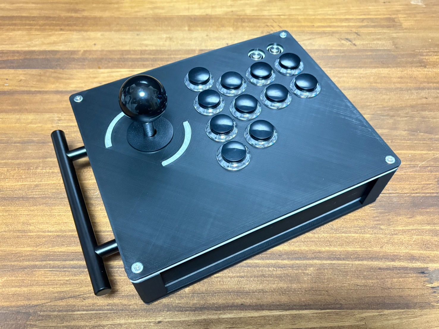 新品】LED搭載レバーアケコン DP-3SE ブラック×ピンク 光る