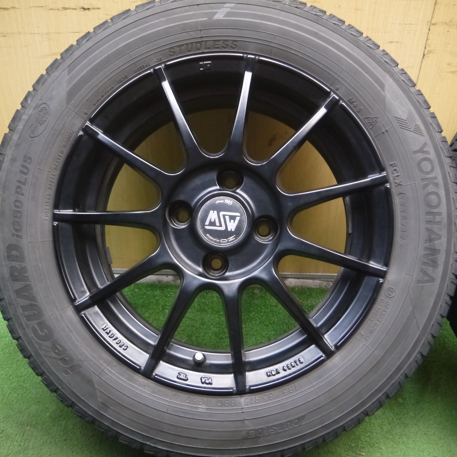 キレイ☆シトロエン プジョー等 MSW O・Z 185/65R15 【ウサギ 