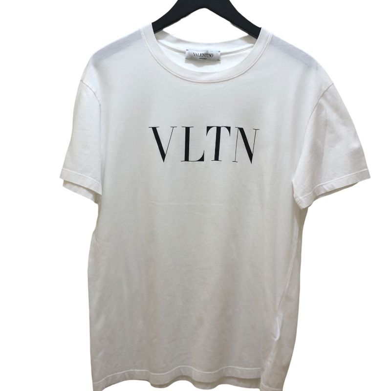ヴァレンティノ VALENTINO ロゴプリントTシャツ QB3MG07D3V6 コットン メンズ 半袖Ｔシャツ